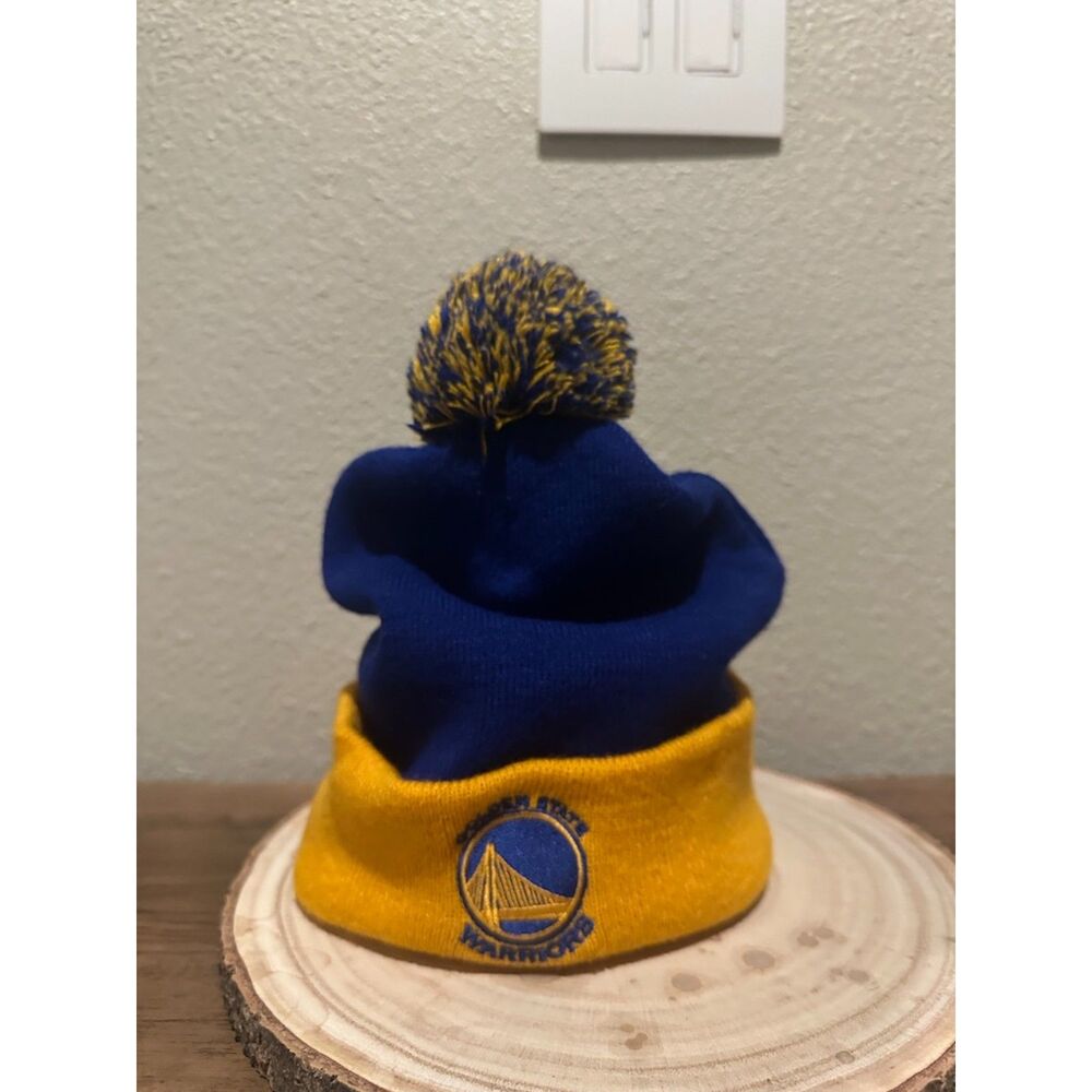 NBA Golden State Warriors Kids One Size Fits All Beanie